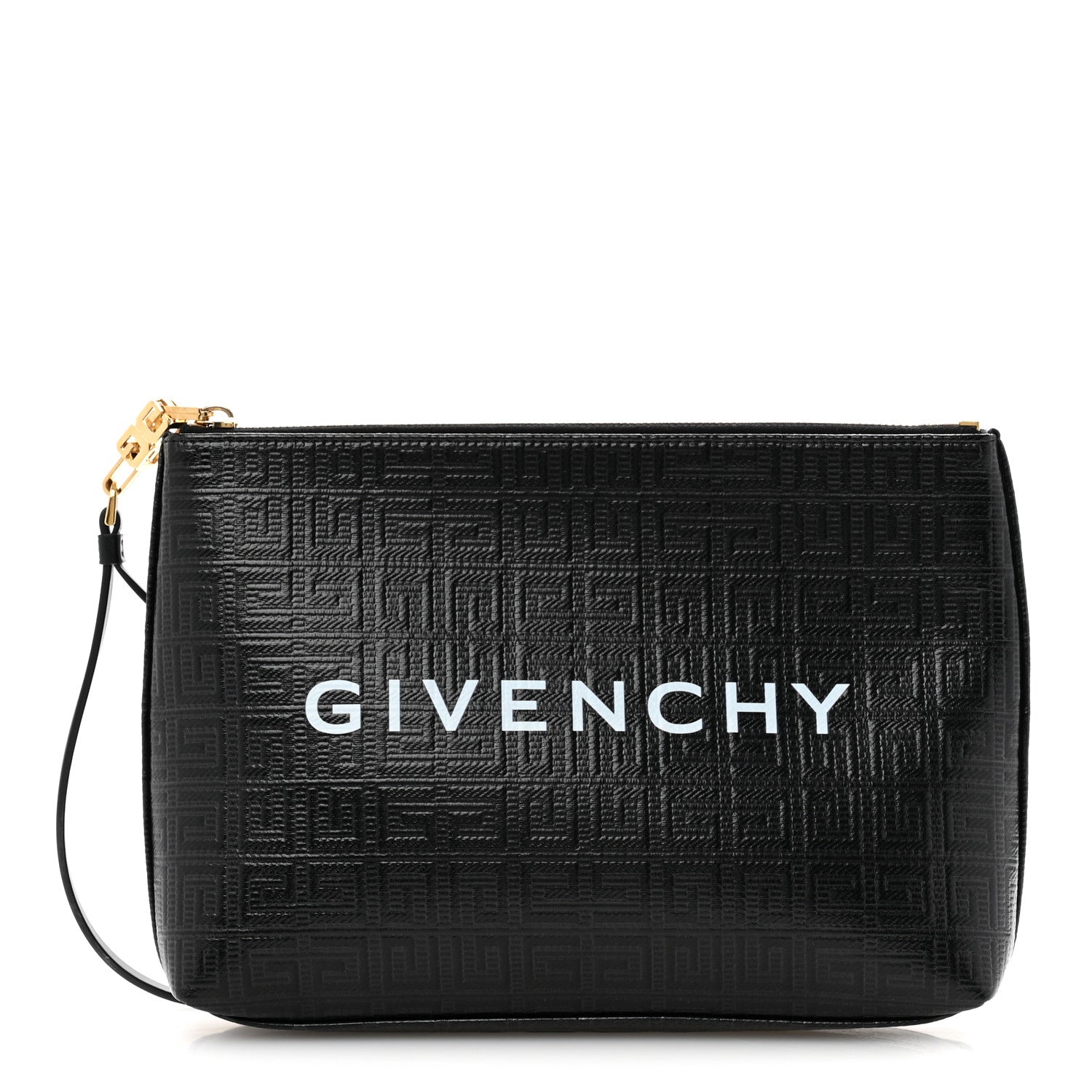Givenchy Coated Canvas 4G Travel Pouch Black 1 of 10