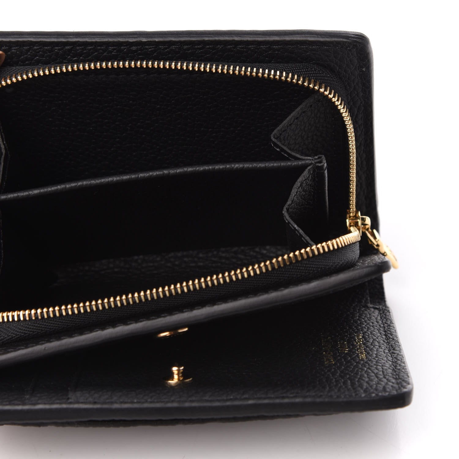 Louis Vuitton Empreinte Clea Wallet Black 6 of 7