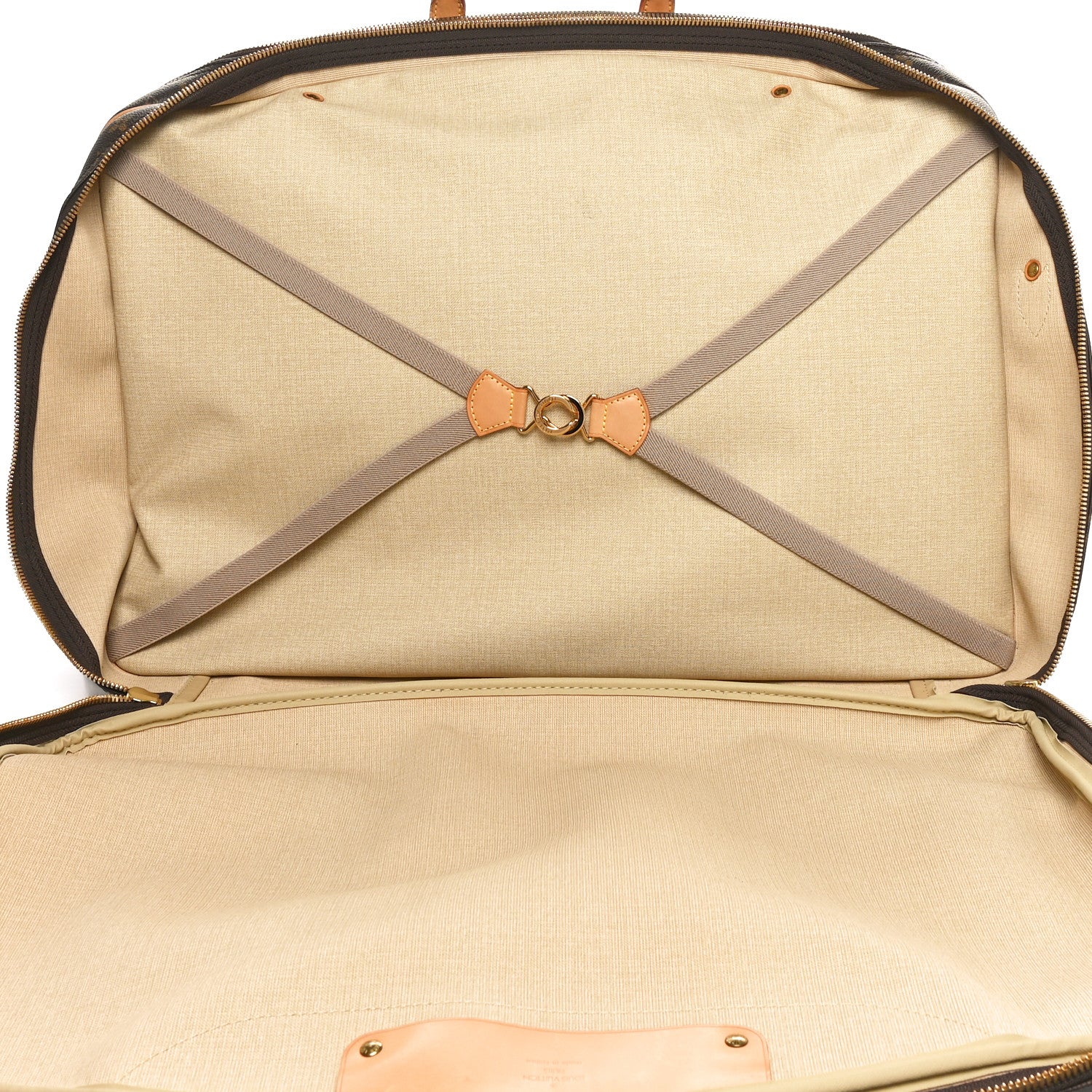 Louis Vuitton Monogram Alize 2 Compartment Luggage Travel Bag 6 of 12