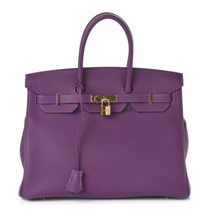 Hermes Togo Birkin 35 Anemone 1 of 13