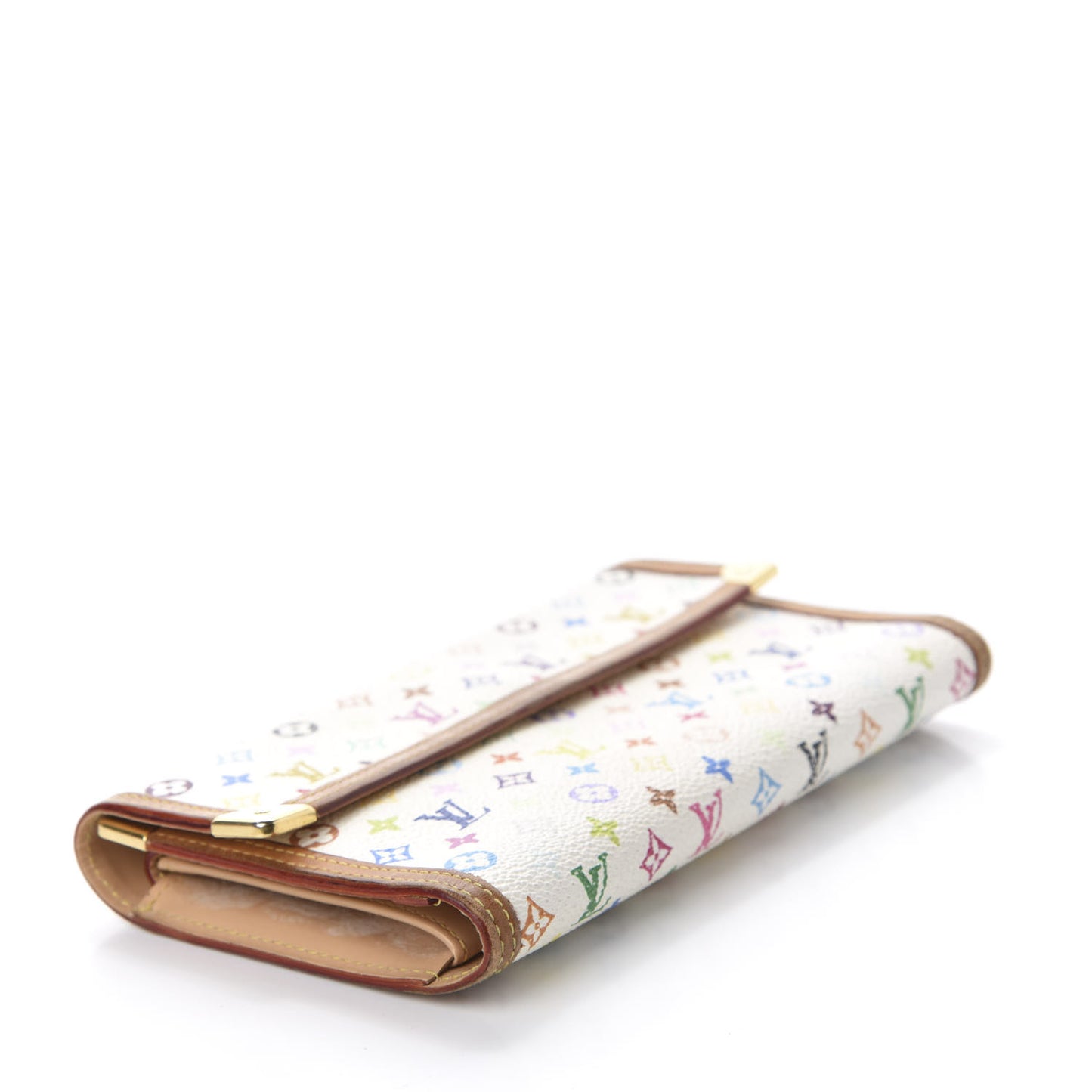 Monogram Multicolor Porte Tresor International Wallet White