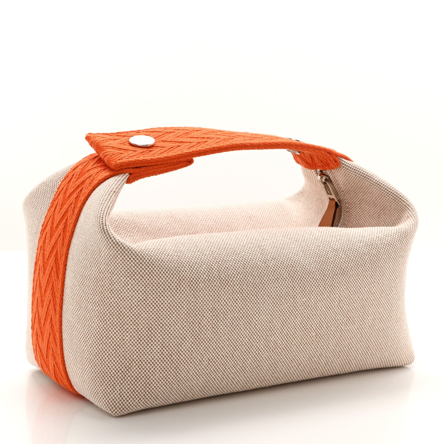 Canvas Small Bride-A-Brac Pouch Natural Orange