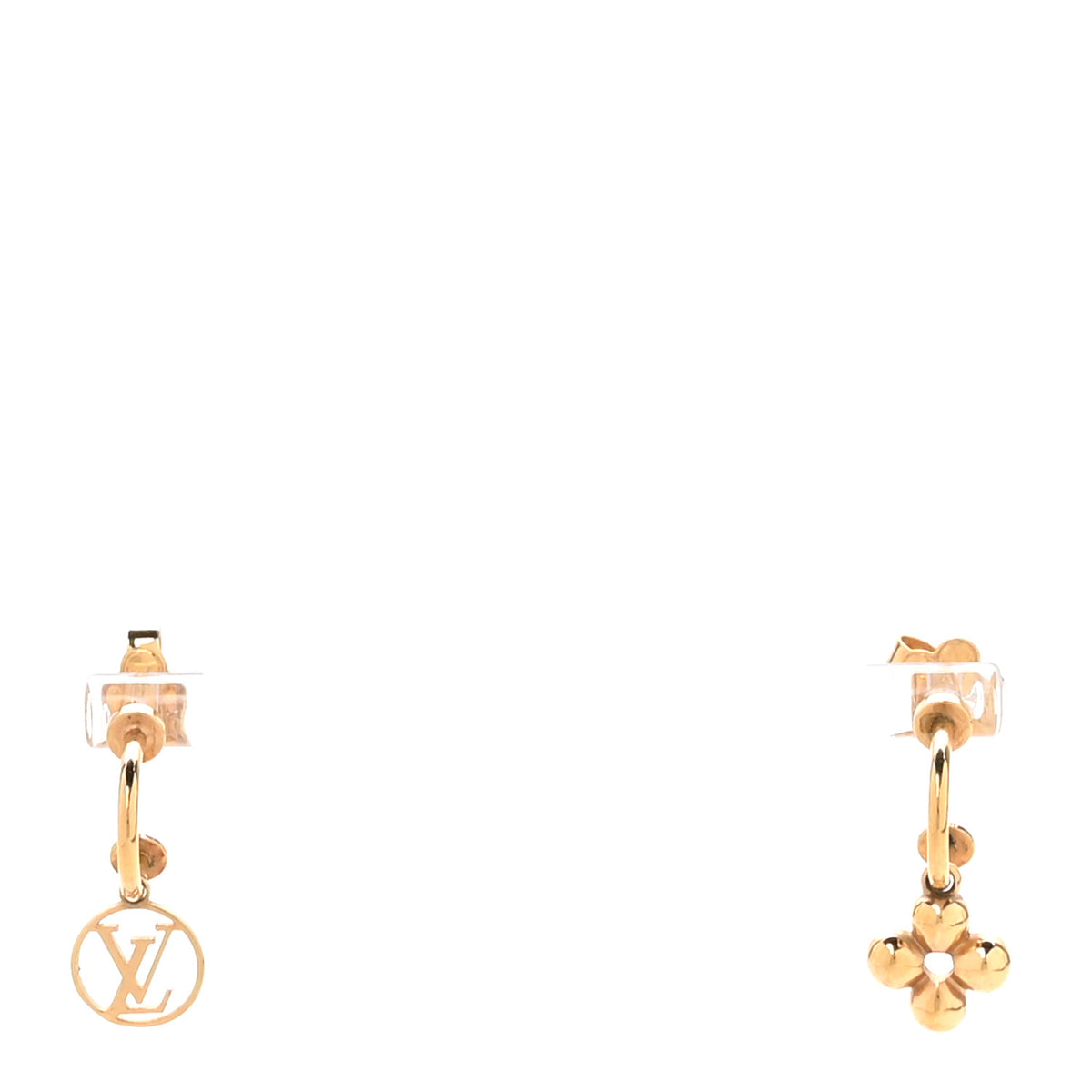 Brass Blooming Earrings Gold