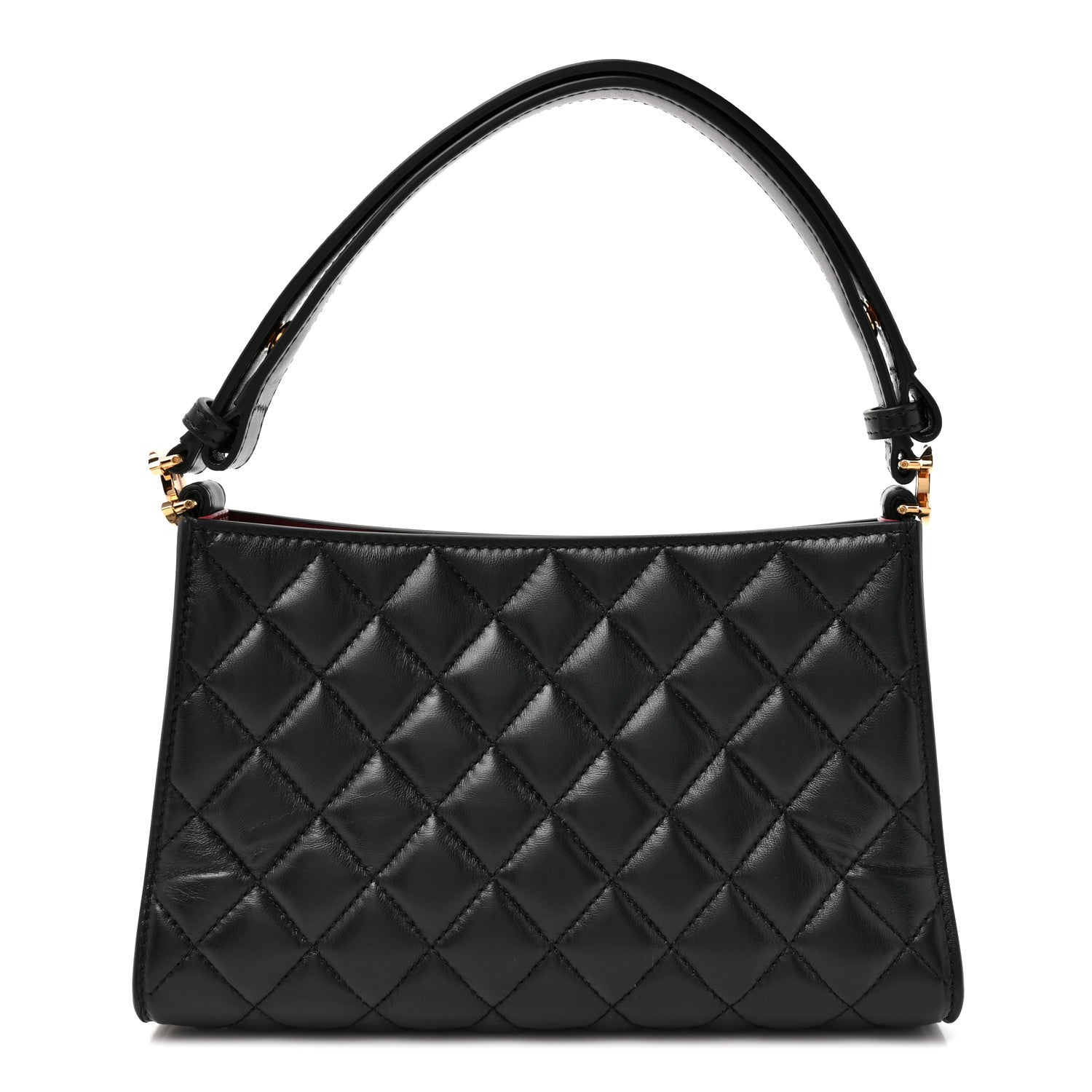 Chanel Lambskin Quilted CC Hobo Bag Black 1 of 10