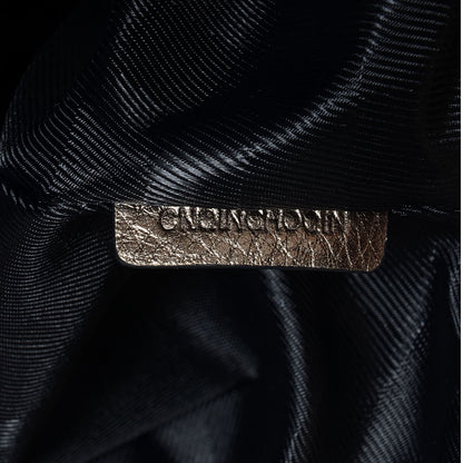 Burberry Leather Shimmer Check Tote 8 of 8