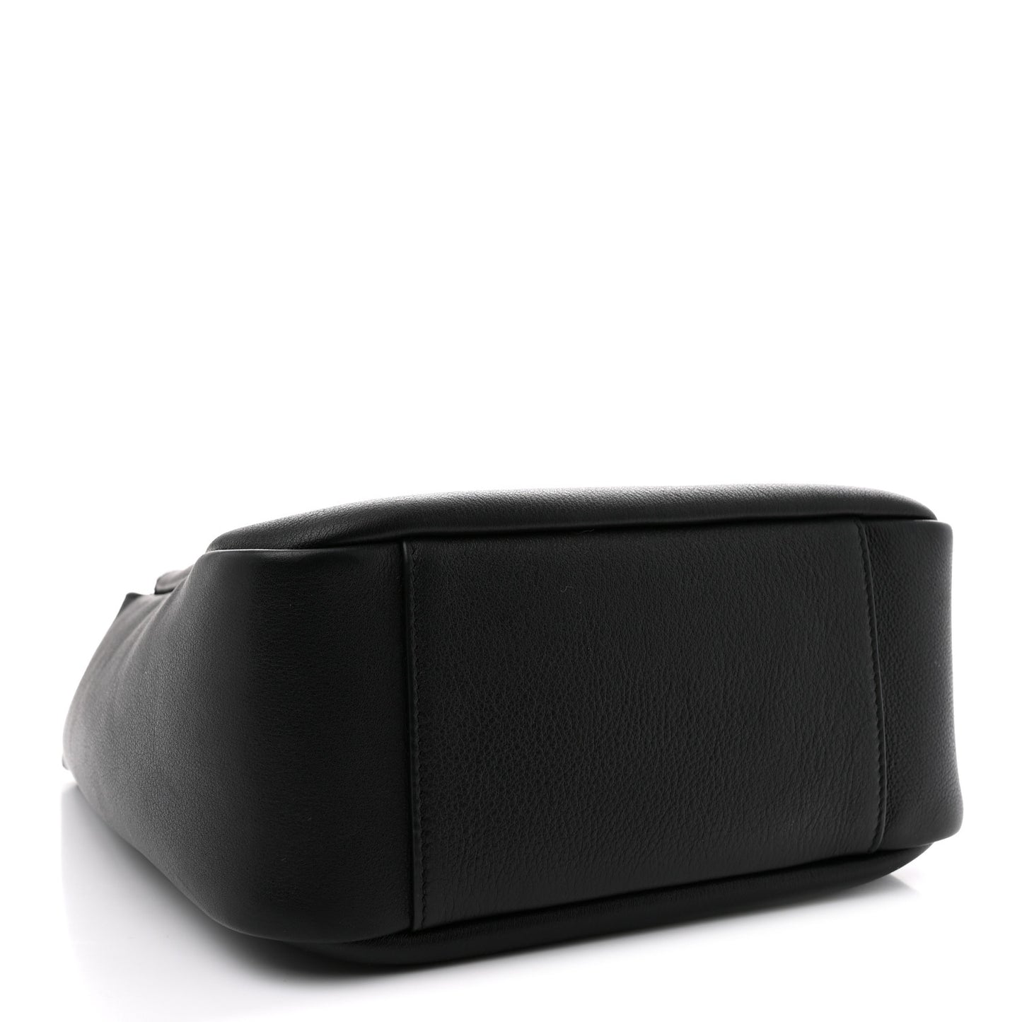 Smooth Calfskin Small Le 5 A 7 Soft Hobo  Black