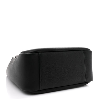 Saint Laurent Smooth Calfskin Small Le 5 A 7 Soft Hobo  Black 4 of 11