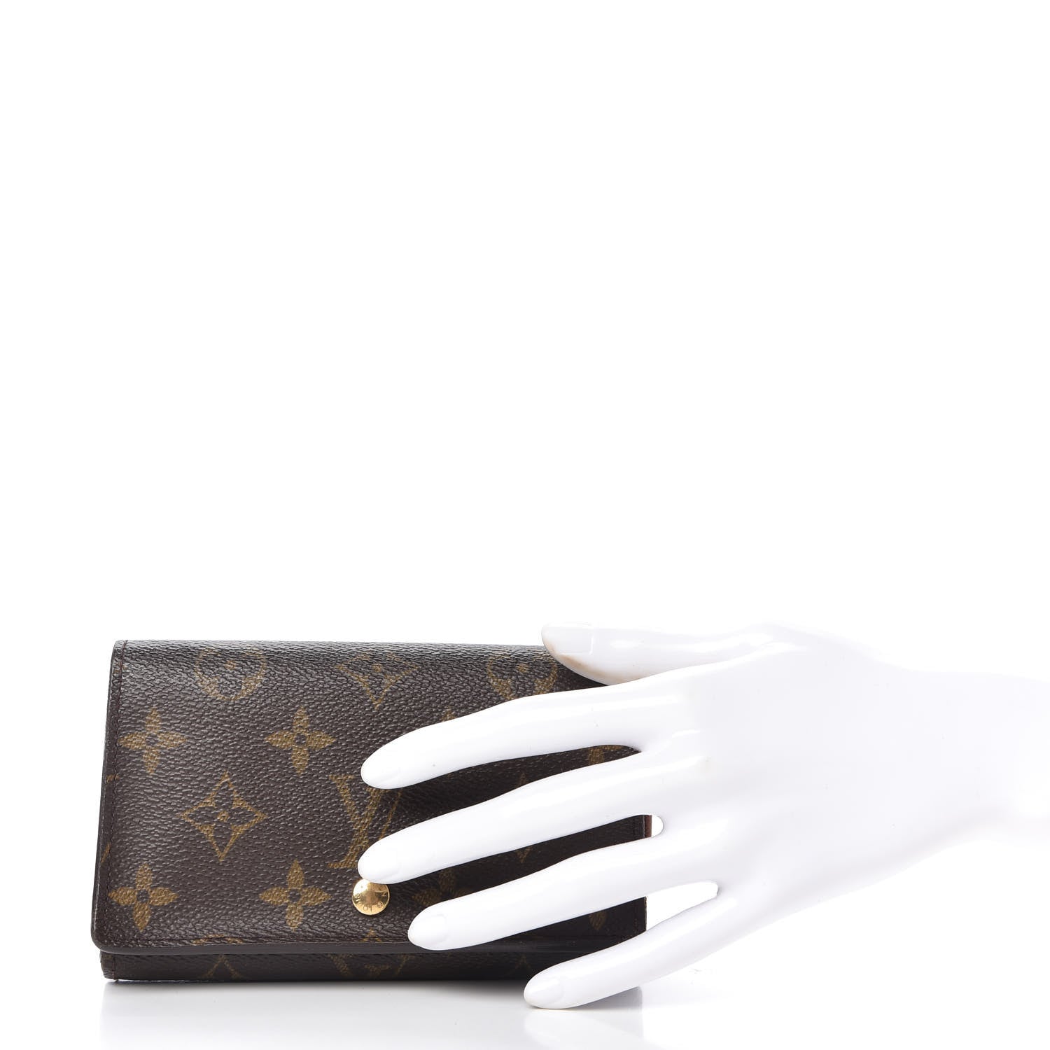 Louis Vuitton Monogram Porte-Monnaie Billets Tresor Wallet 2 of 6