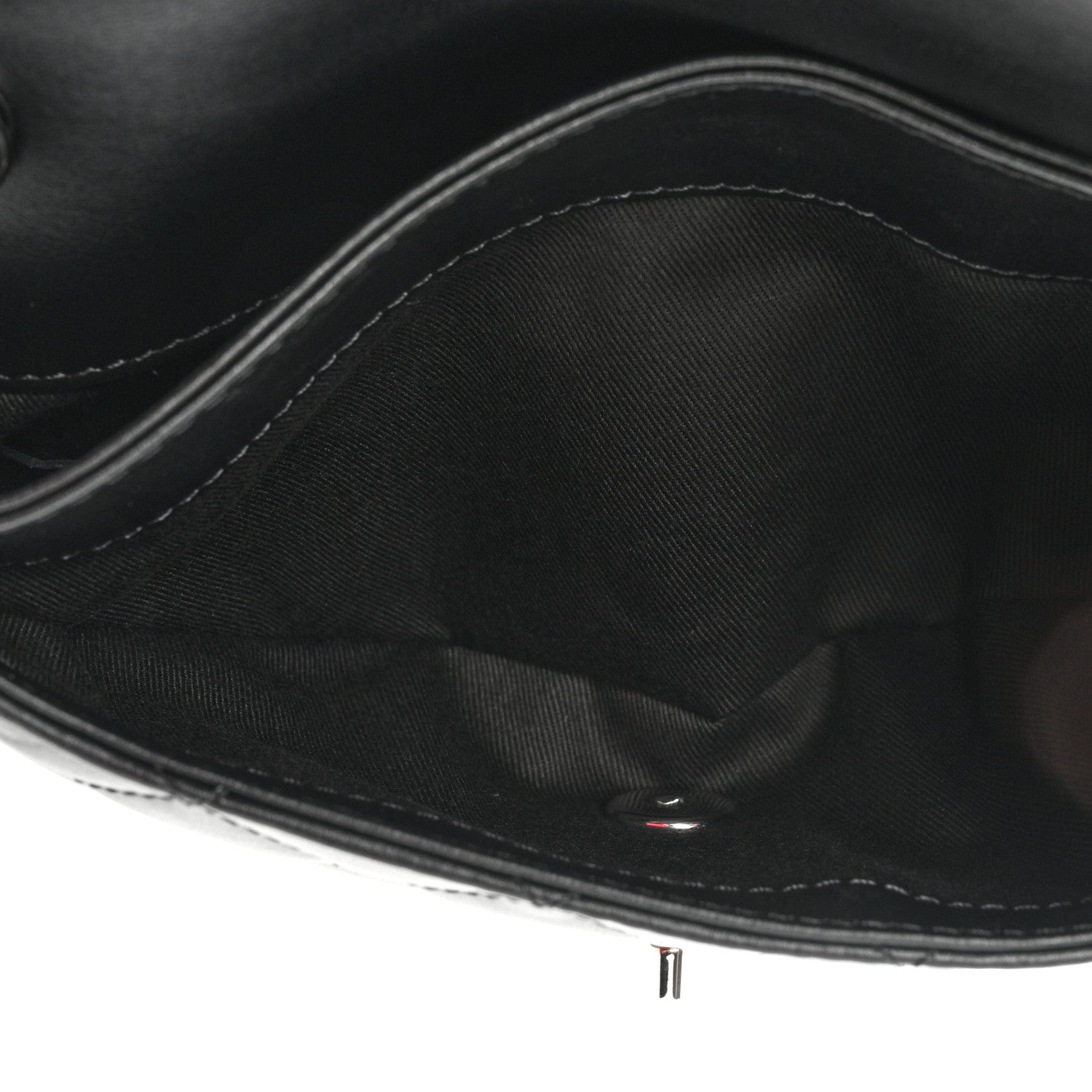 Chanel Calfskin Quilted CC Uniform Flap Belt Bag Black 4 of 9