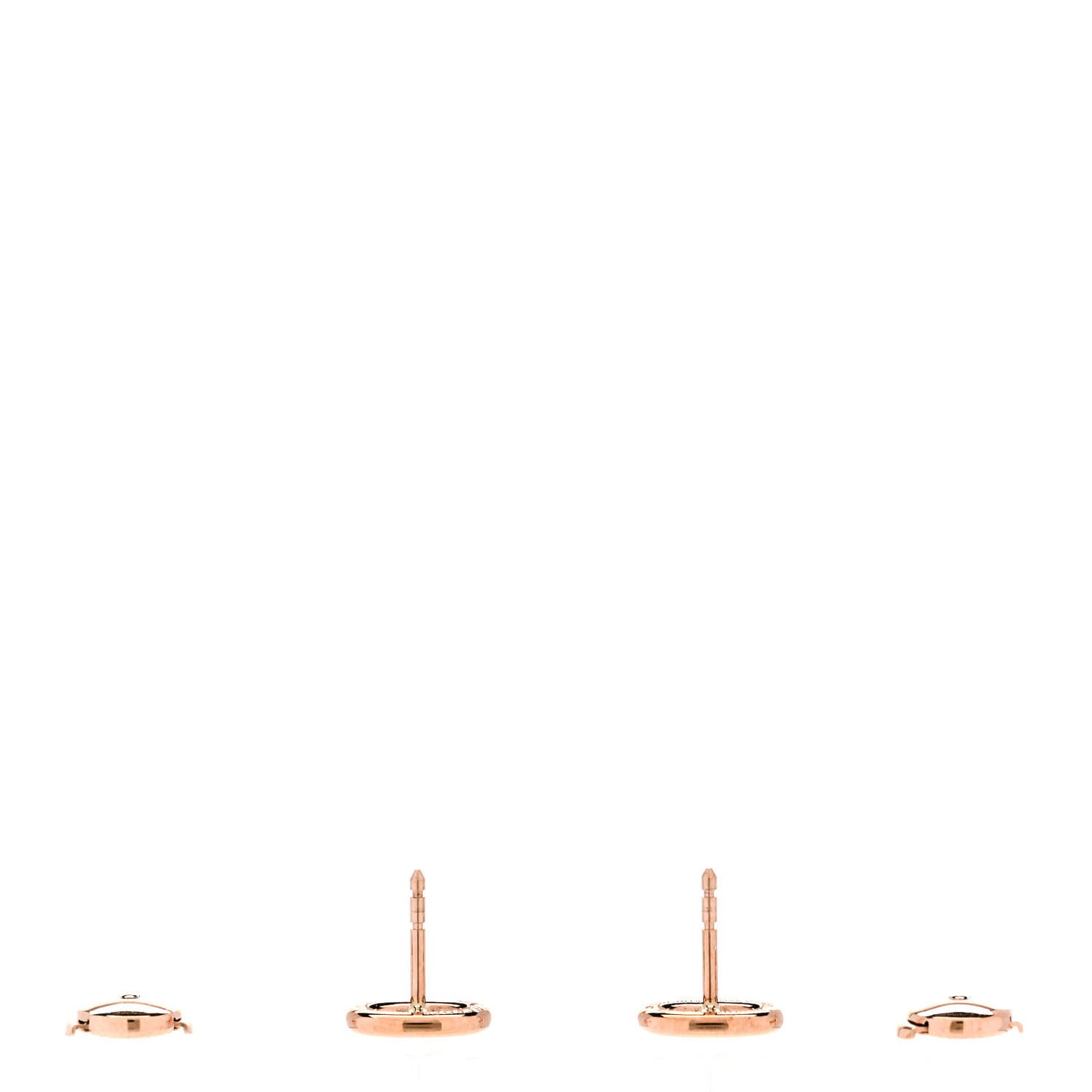 18K Rose Gold TPM Farandole Stud Earrings