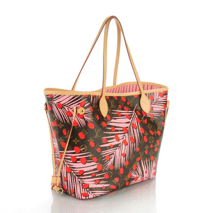 Louis Vuitton Monogram Jungle Dots Neo Neverfull MM Sugar Pink Poppy 3 of 7