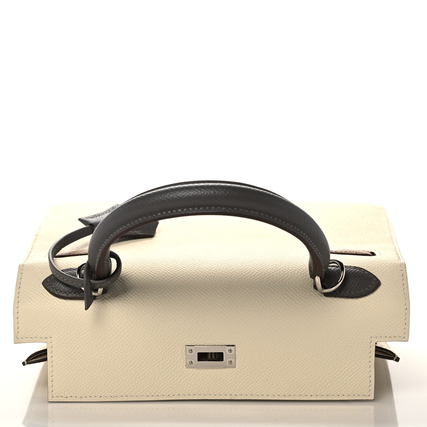 Epsom Tri-Color Kelly Sellier 25 Nata Chai Gris Meyer