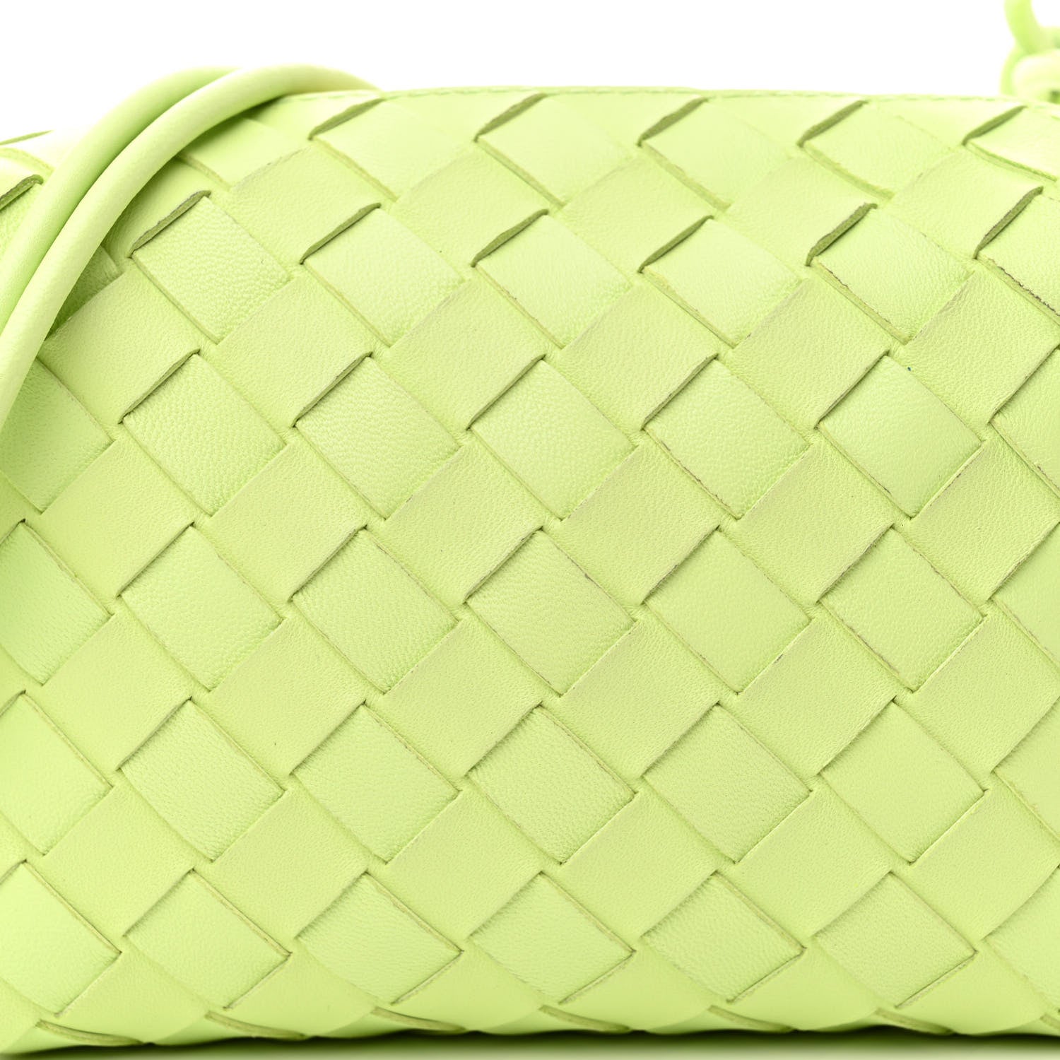 Bottega Veneta Nappa Intrecciato Mini Loop Camera Bag Fennel 7 of 9