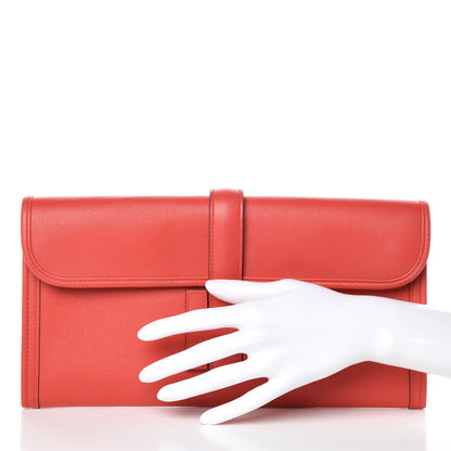 Hermes Swift Jige Elan 29 Clutch Capucine 2 of 11