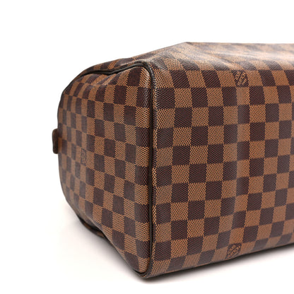 Louis Vuitton Damier Ebene Speedy 35 8 of 9
