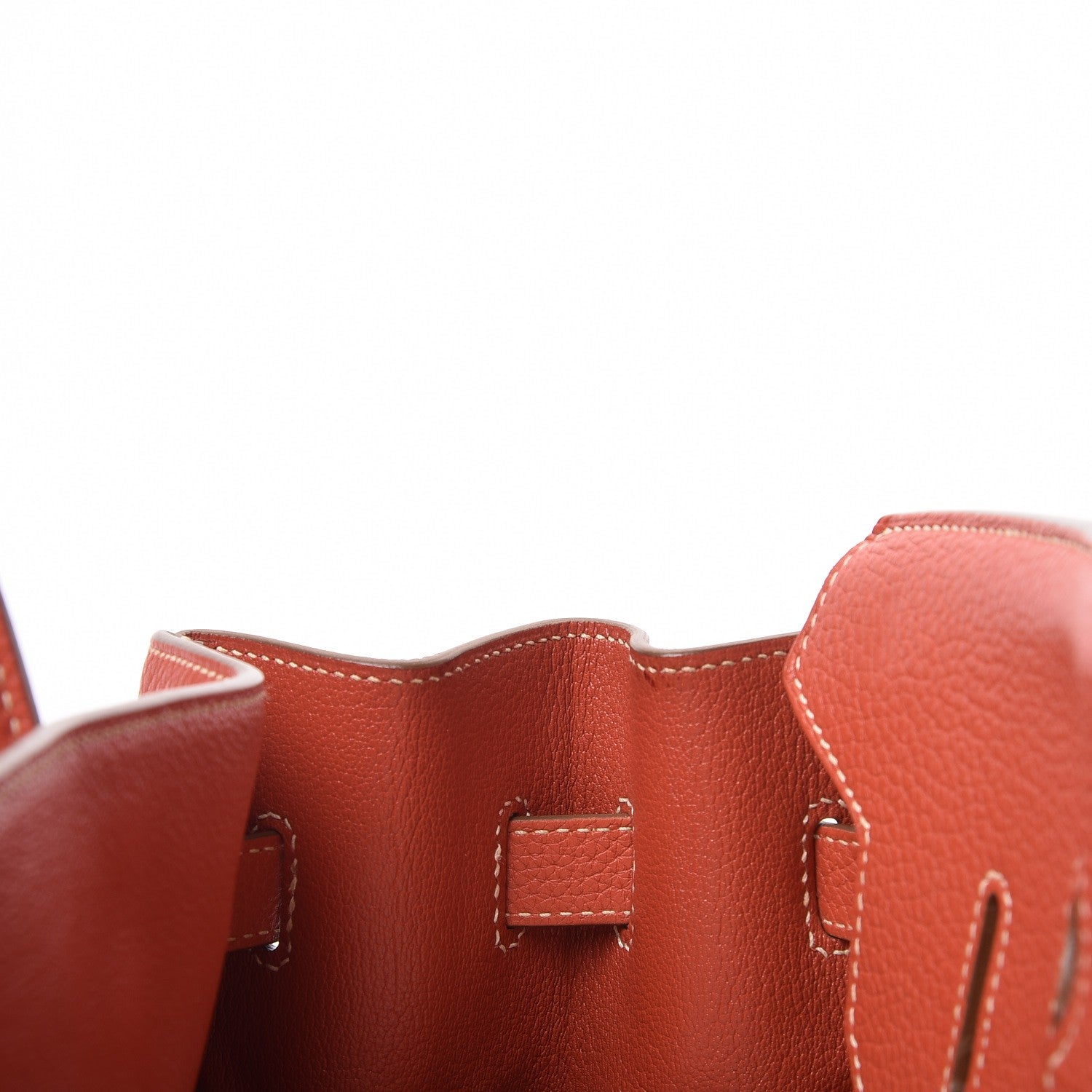 Hermes Taurillon Clemence Birkin 35 Sanguine 29 of 33