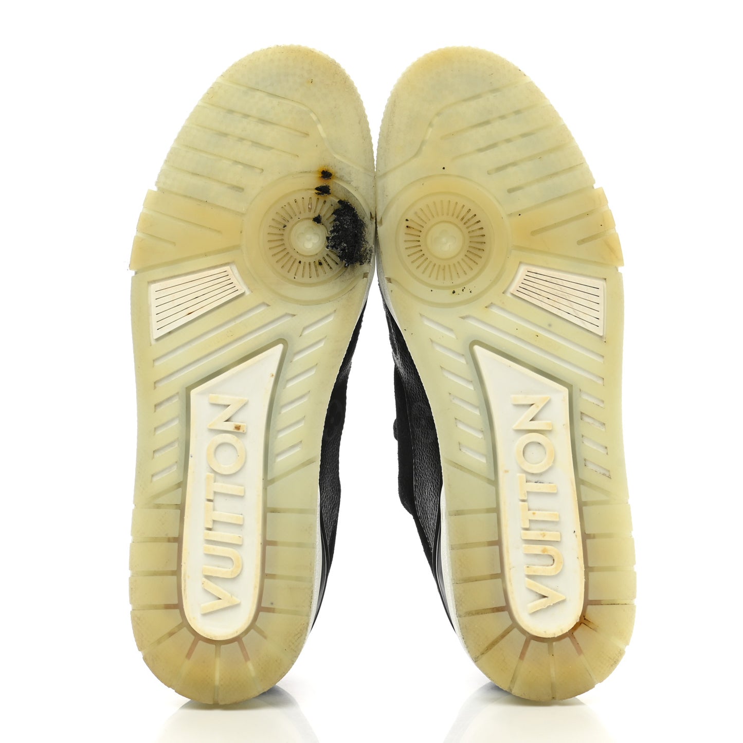 Calfskin Monogram Eclipse Mens LV Trainer Sneakers 8