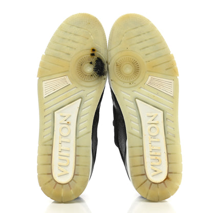 Louis Vuitton Calfskin Monogram Eclipse Mens LV Trainer Sneakers 8 5 of 11