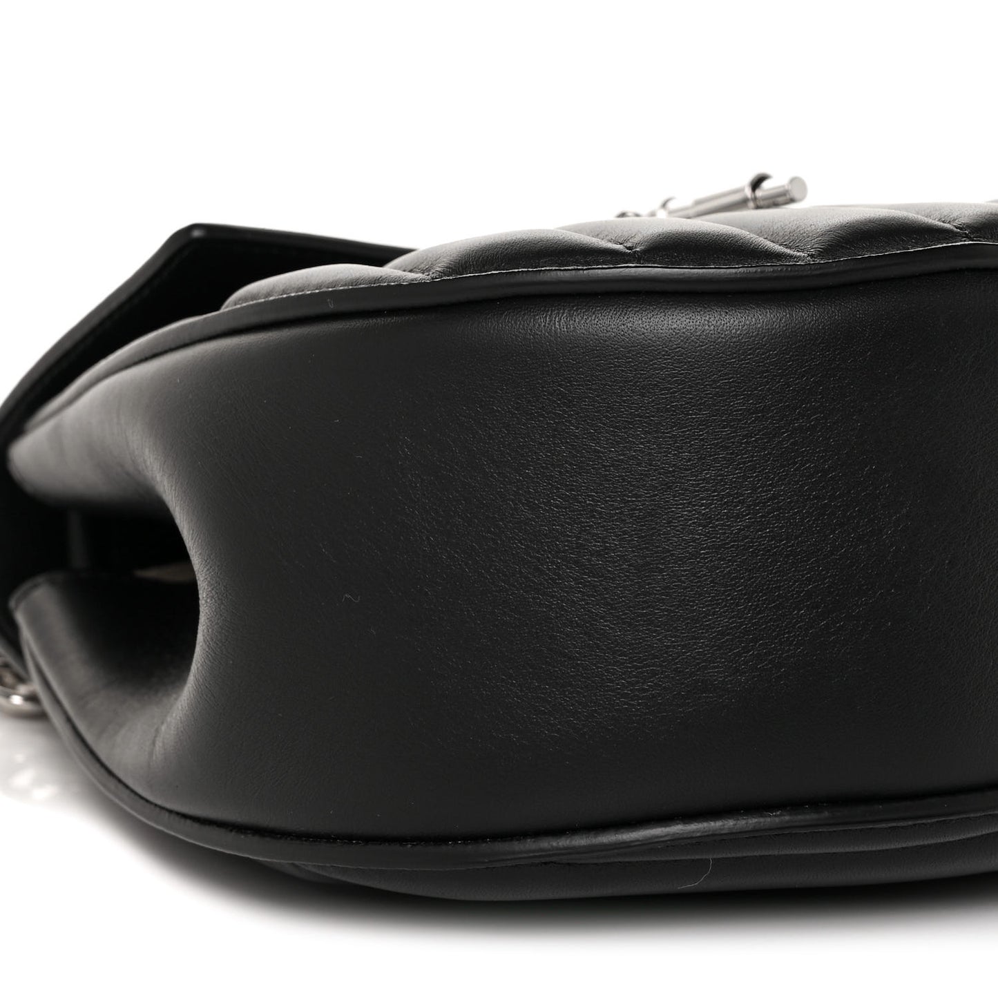 Calfskin Quilted Mini Drew Bijou Shoulder Bag Black