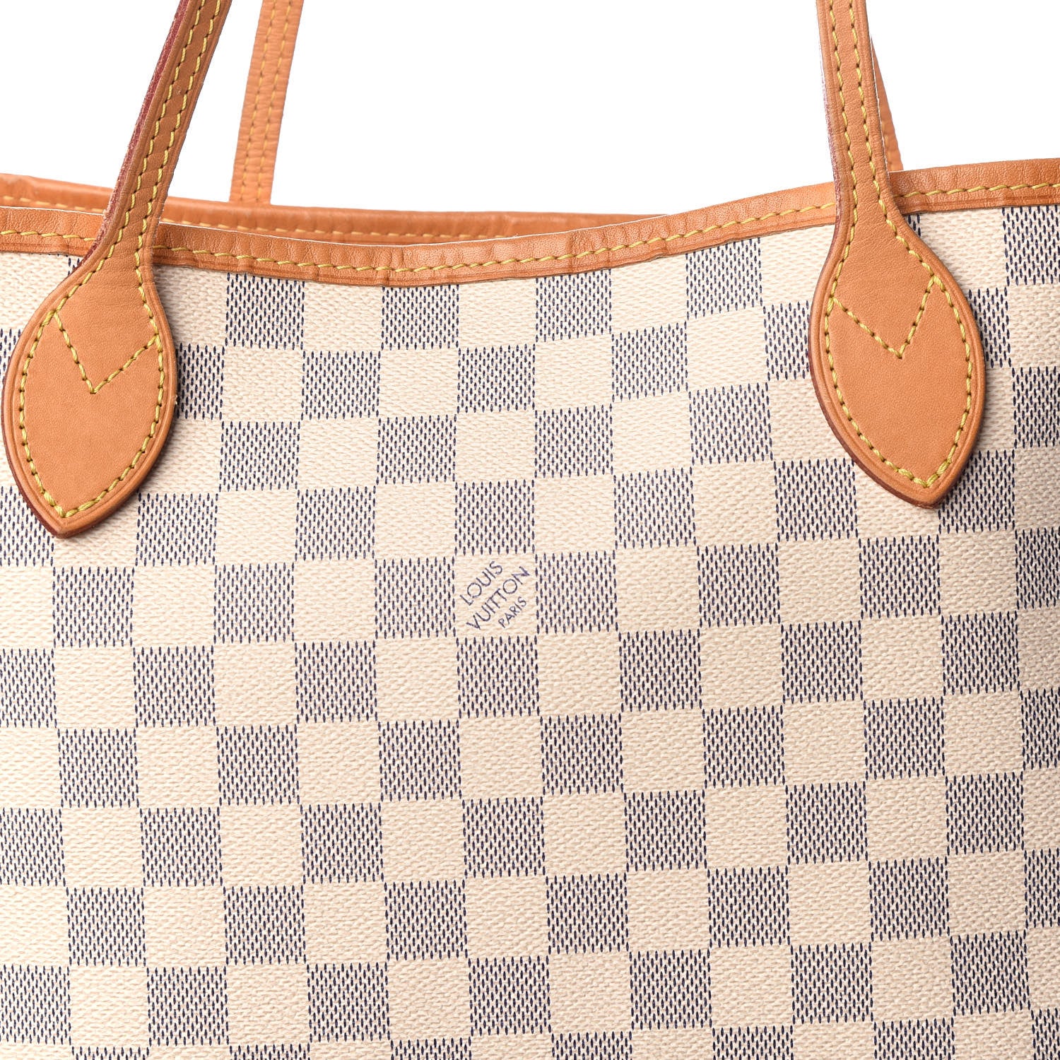 Louis Vuitton Damier Azur Neo Neverfull MM Rose Ballerine 13 of 13