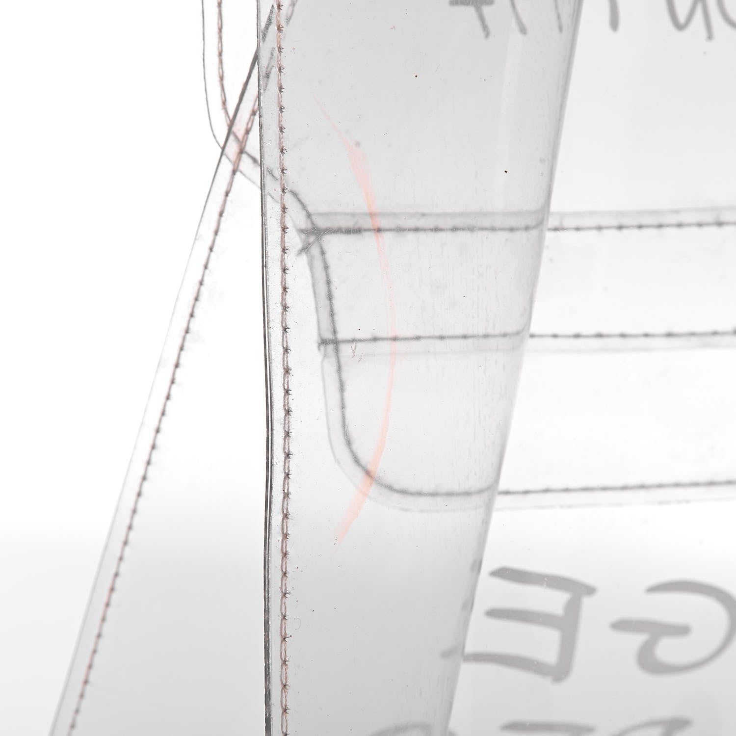 Hermes Vinyl Souvenir De L'Exposition Kelly Transparent 15 of 21