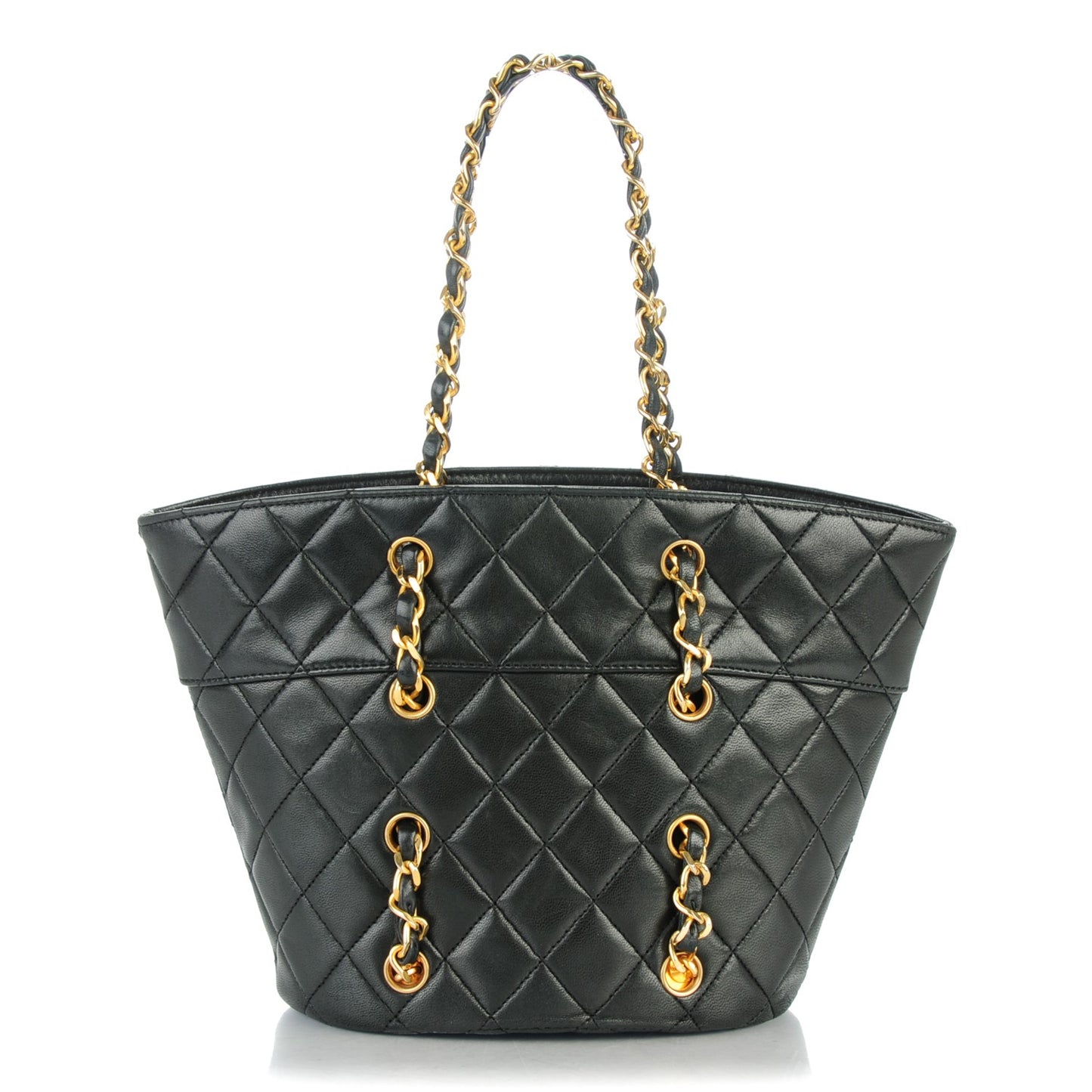 Lambskin Quilted Bag Black