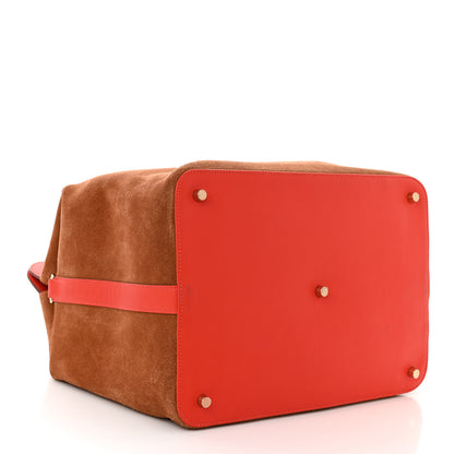 Hermes Veau Grizzly Swift Toolbox 33 Chamois Capucine 4 of 13