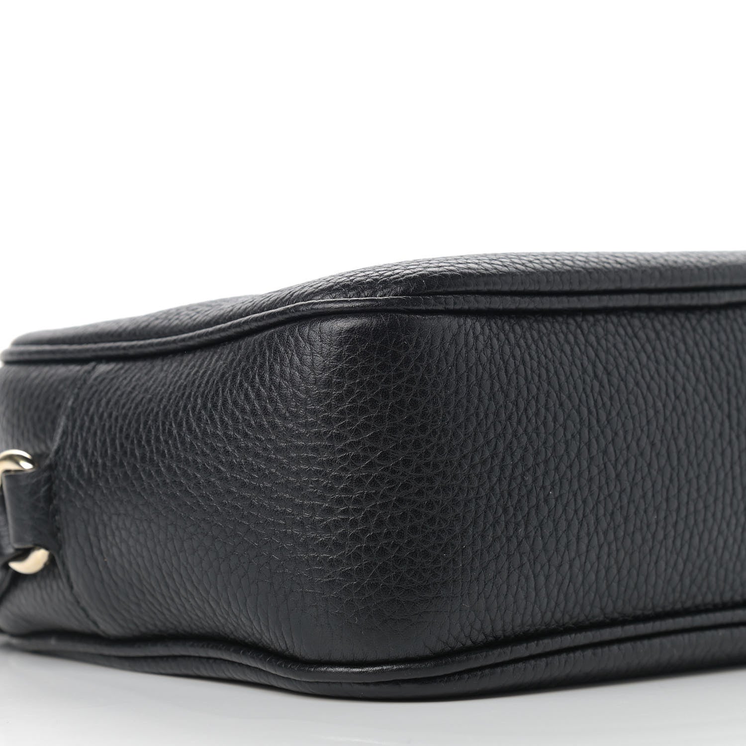 Gucci Pebbled Calfskin Small Soho Disco Bag Black 8 of 11
