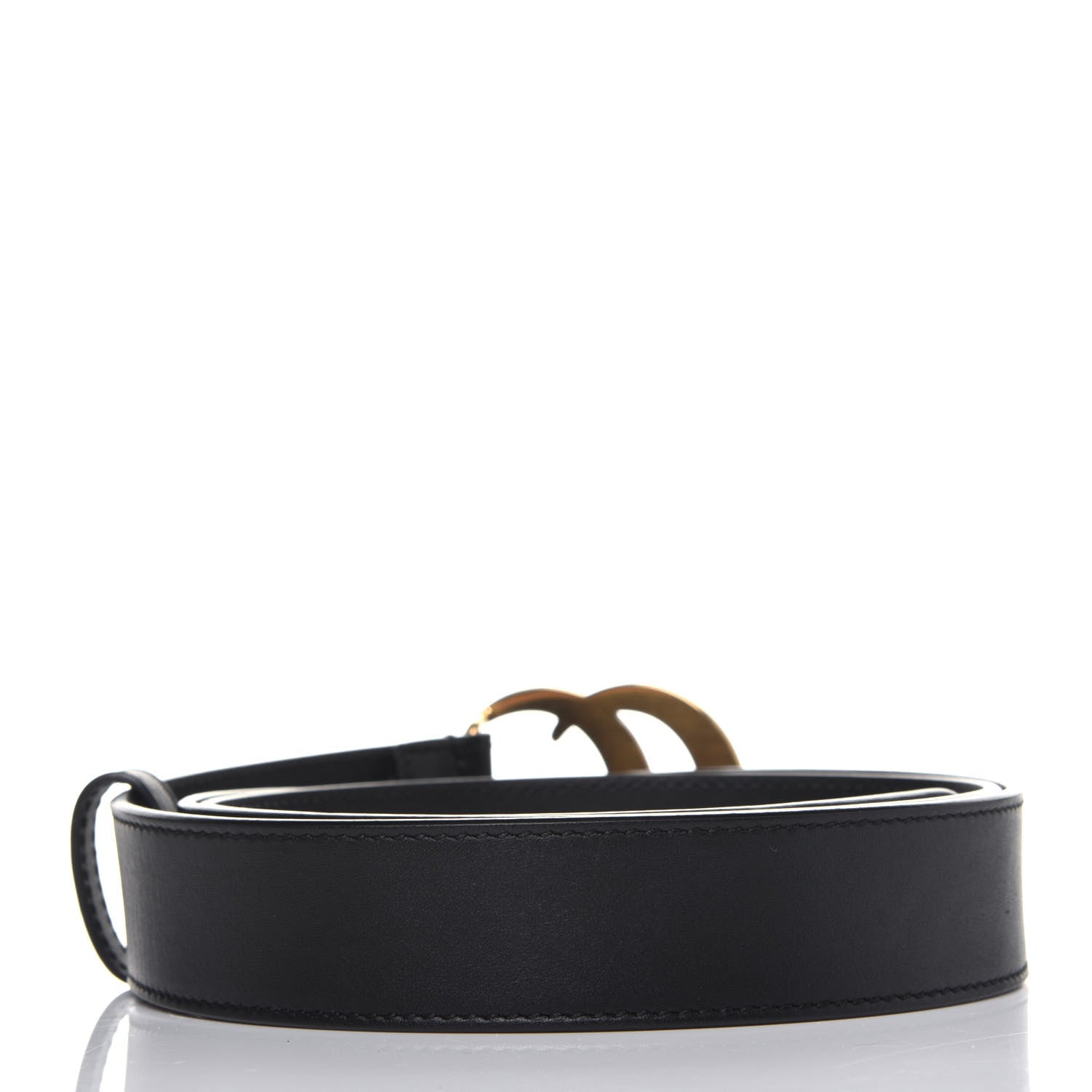 Gucci Calfskin Double G 30mm Belt 100 40 Black 2 of 11