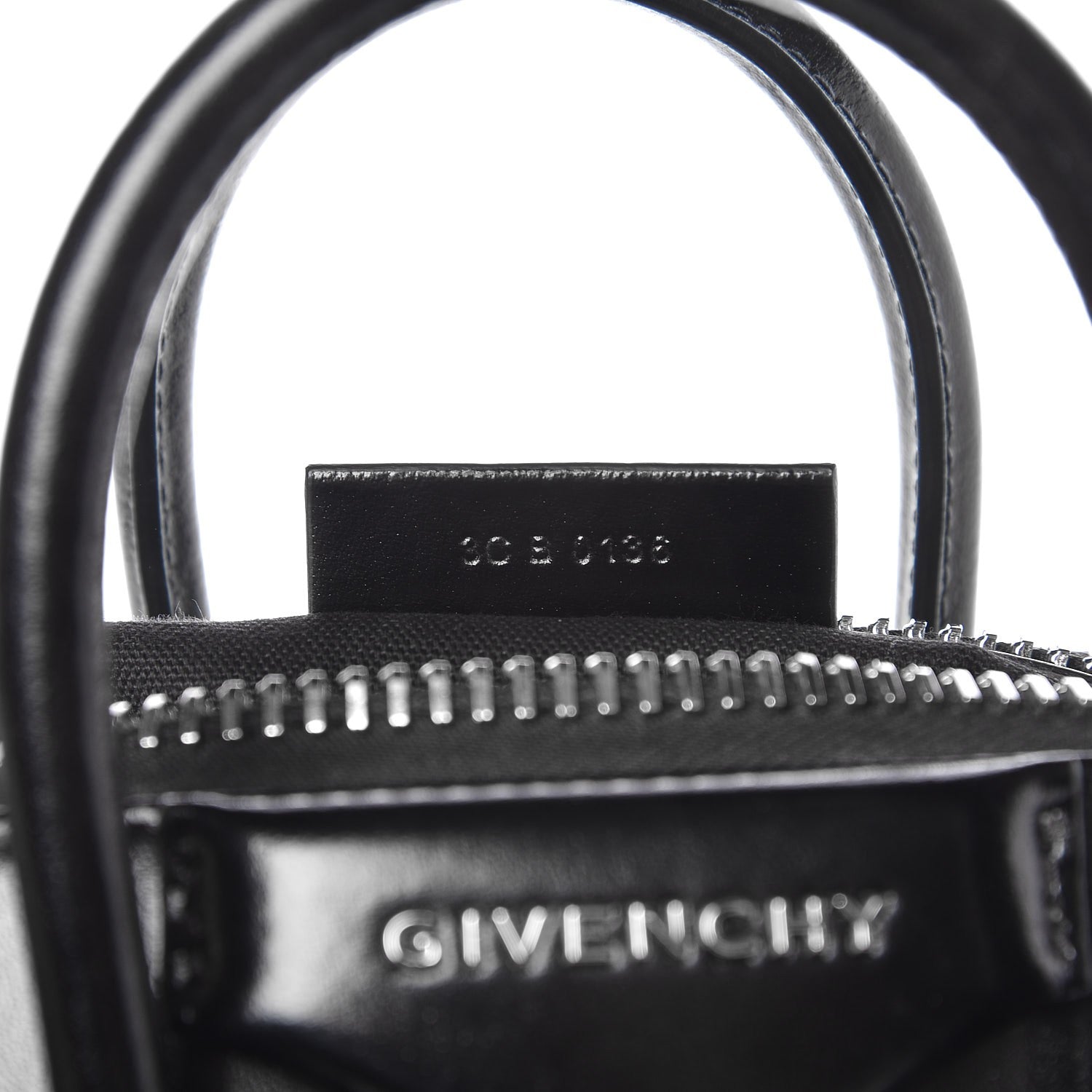Givenchy Shiny Lord Calfskin Mini Antigona Black 14 of 15
