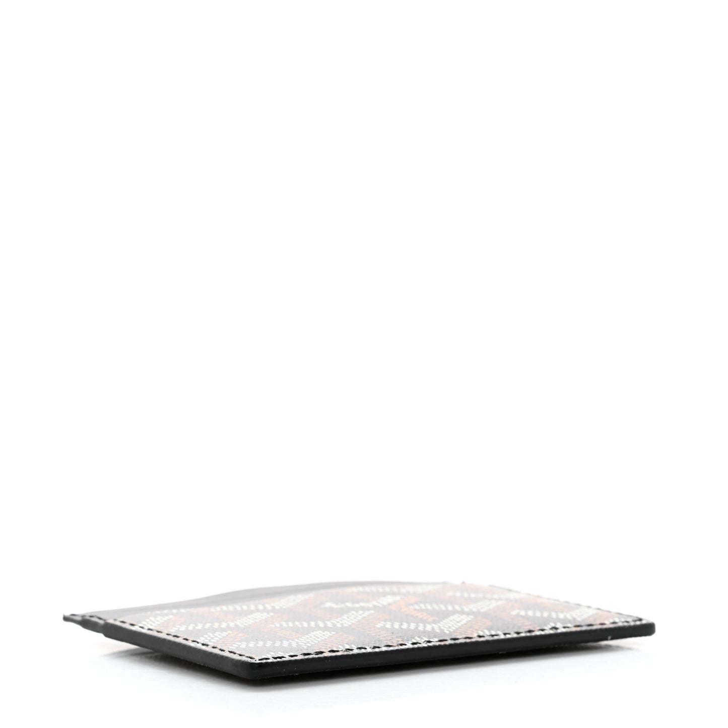 Goyardine Saint Sulpice Card Holder Black