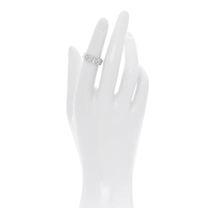 Cartier 18K White Gold 5.5mm LOVE Ring 50 5.25 2 of 5