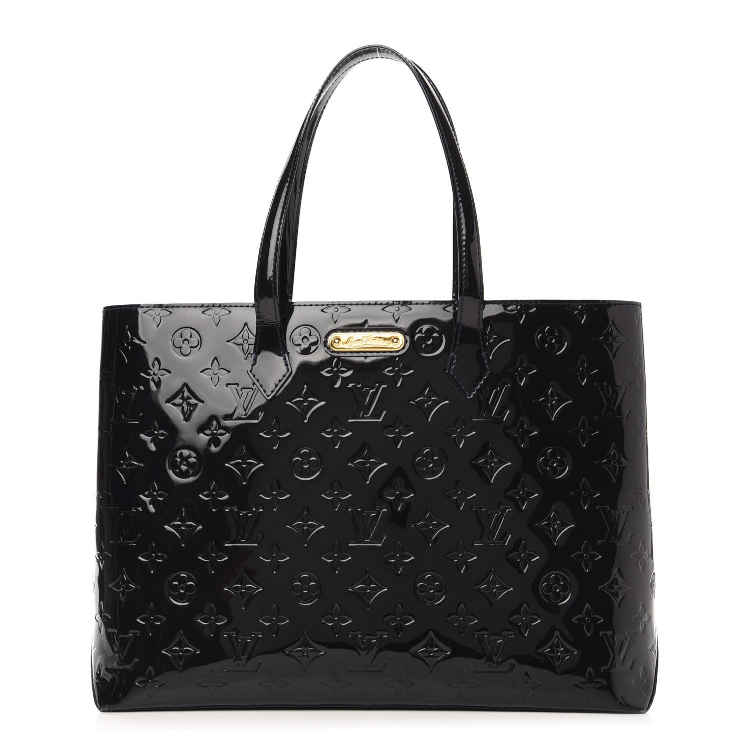 Louis Vuitton Vernis Wilshire MM Blue Infini 1 of 11