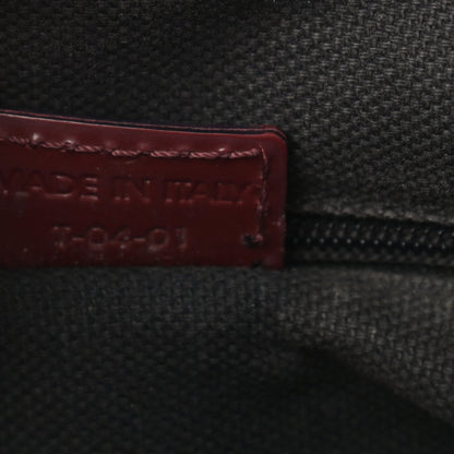 Burberry Haymarket Check Tote Red 6 of 16