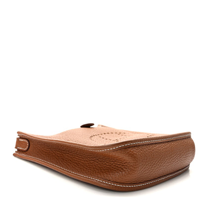 Hermes Taurillon Clemence Evelyne TPM Gold 4 of 14
