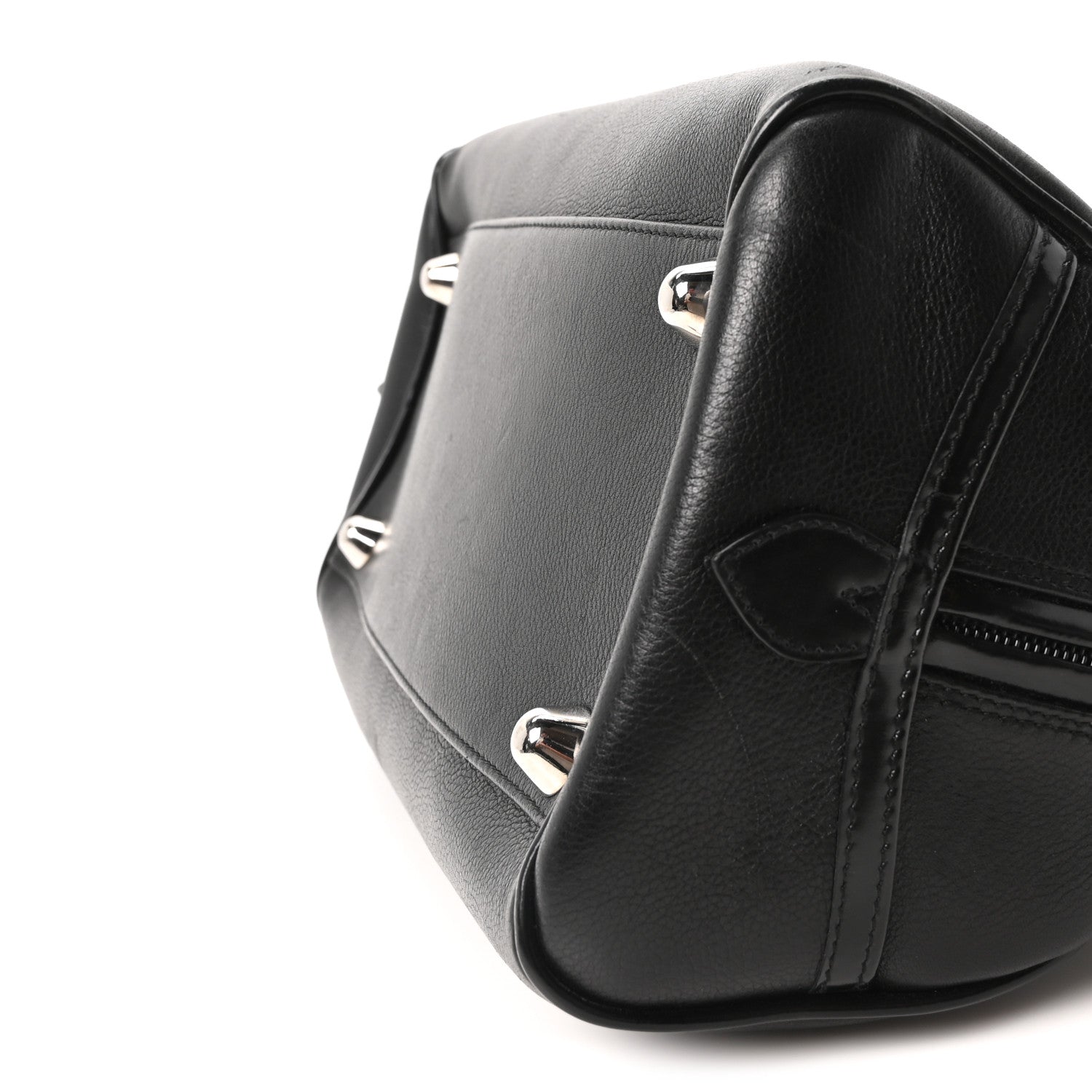 Christian Dior Calfskin Gambler Dice Bowler Black 10 of 10