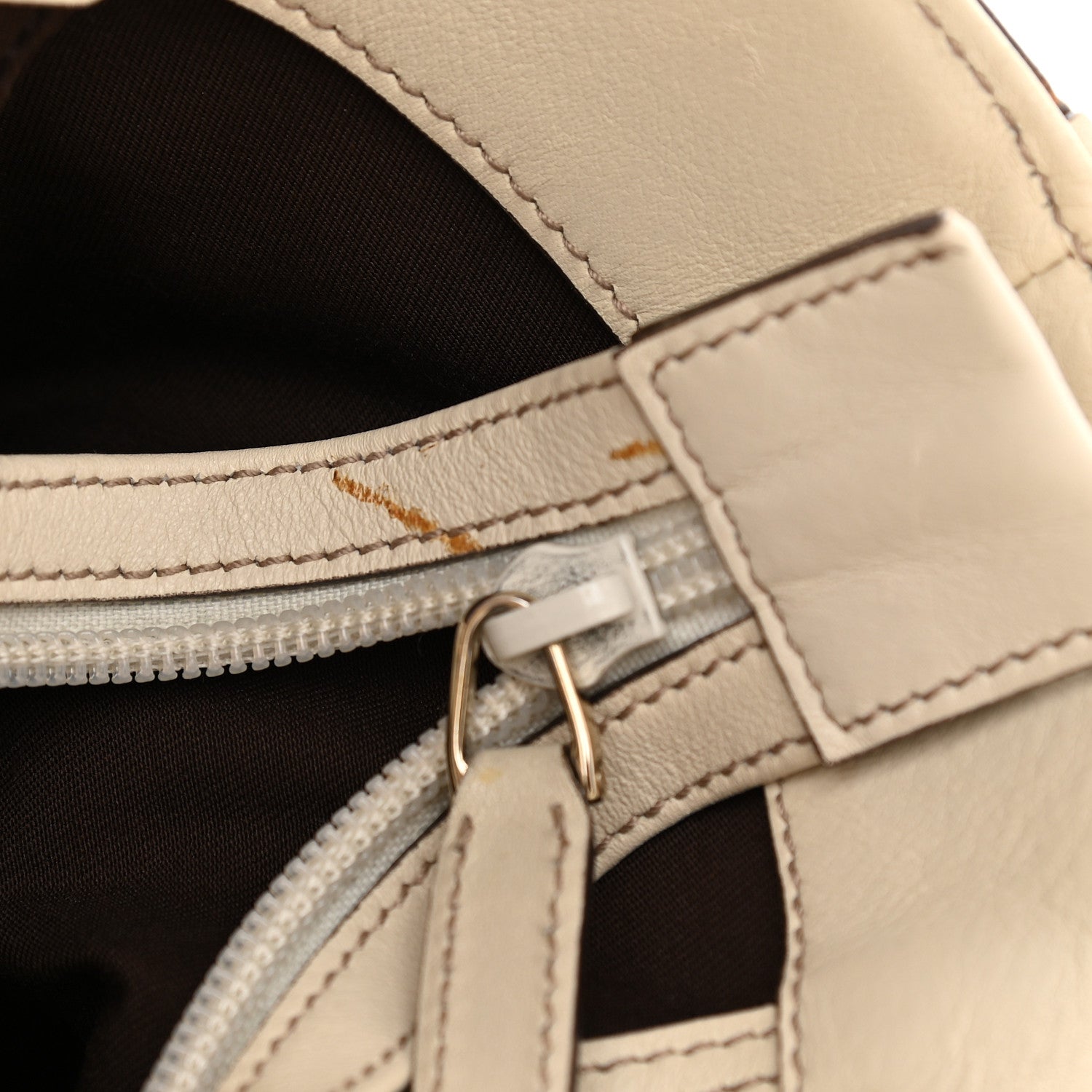 Gucci Monogram Large Punch Tote Off White 7 of 12