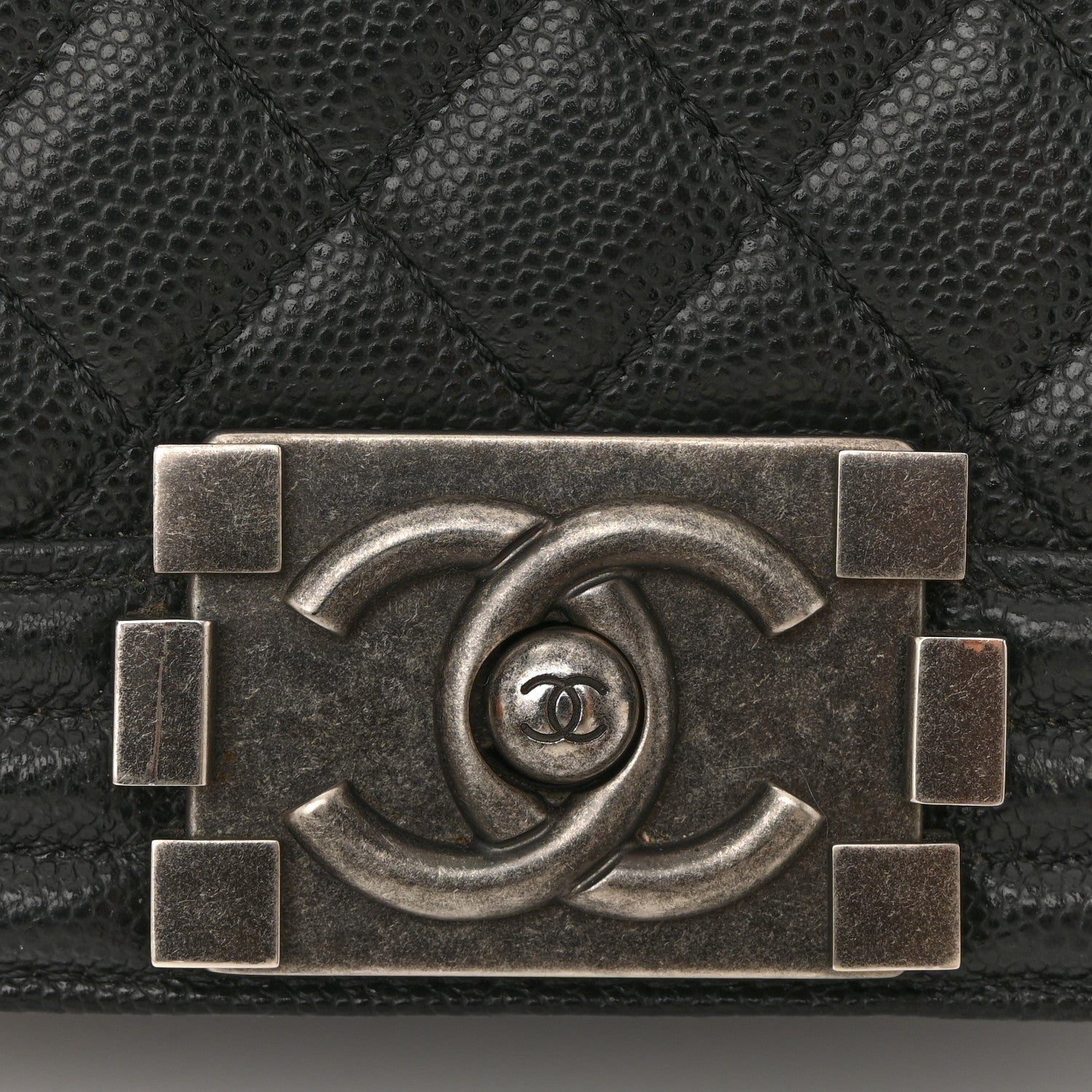 Chanel Caviar Quilted Small Boy Flap Black 11 of 15