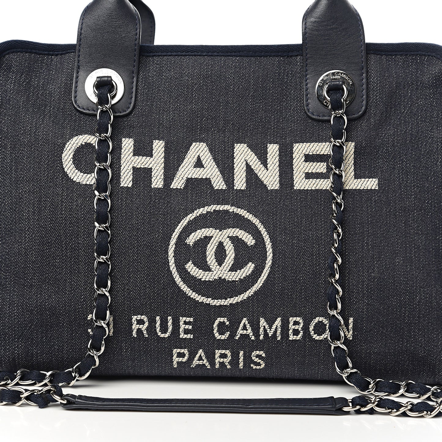 Denim Deauville Bowling Bag Dark Blue