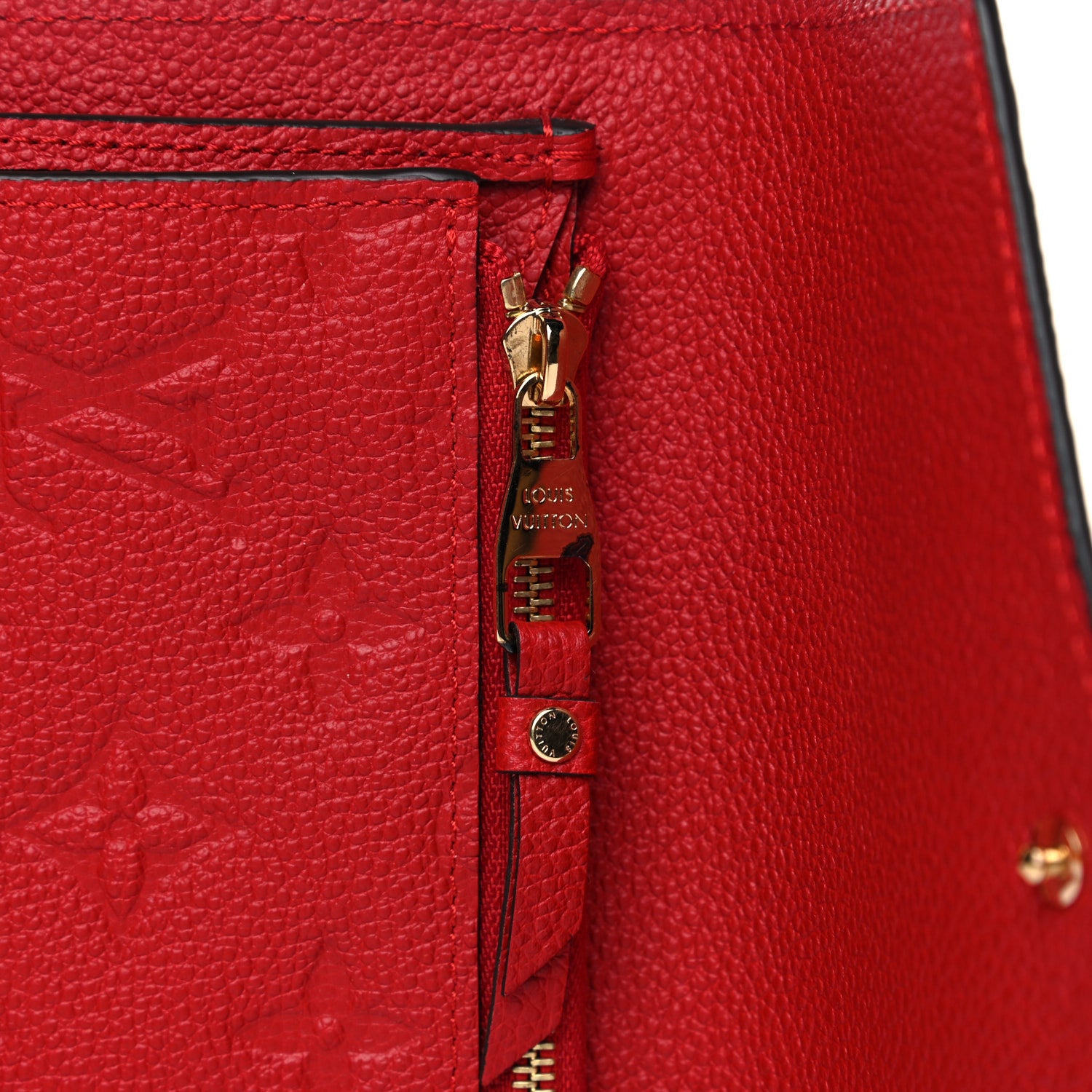 Louis Vuitton Empreinte Compact Curieuse Wallet Cherry 7 of 10