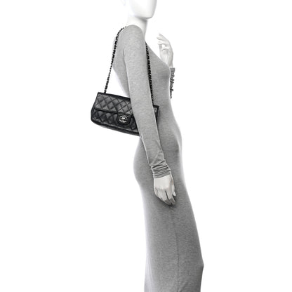 Chanel Caviar Quilted East West Flap Black 2 of 11