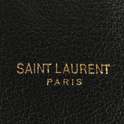 Saint Laurent Calfskin Large Shopping Tote Black 7 of 11