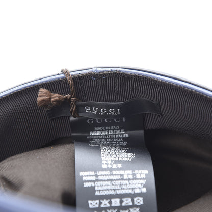 Gucci Calfskin Cellarius Hat XS Washed Indigo 6 of 8