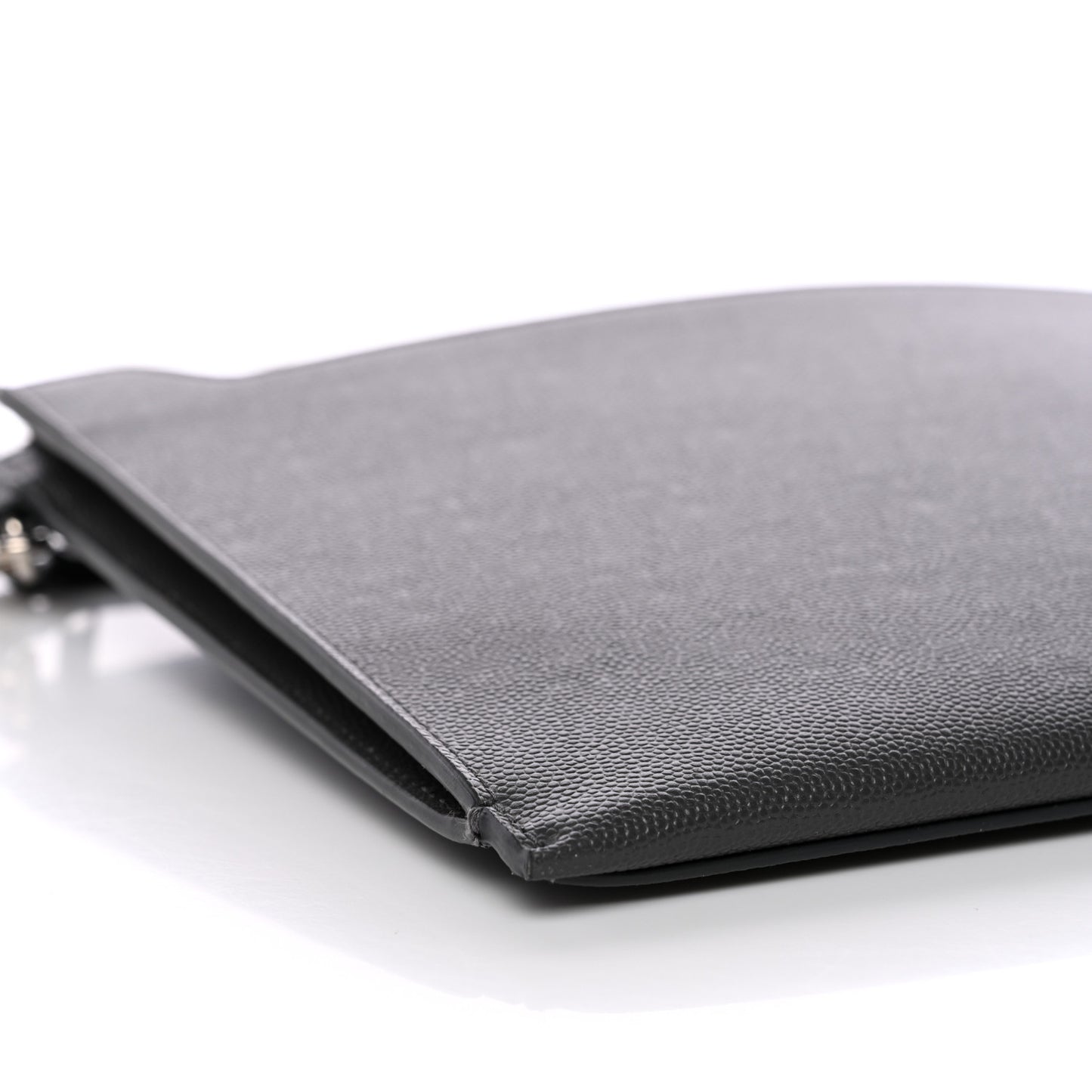 Grain De Poudre Catherine Wristlet Pouch Pebble
