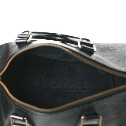Louis Vuitton Epi Speedy 35 Black 5 of 10