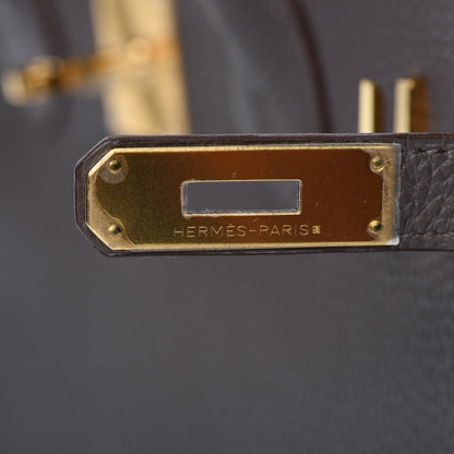 Hermes Togo Birkin 35 Etain 13 of 32