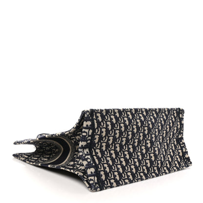 Christian Dior Oblique Large Book Tote Blue Multicolor 4 of 10