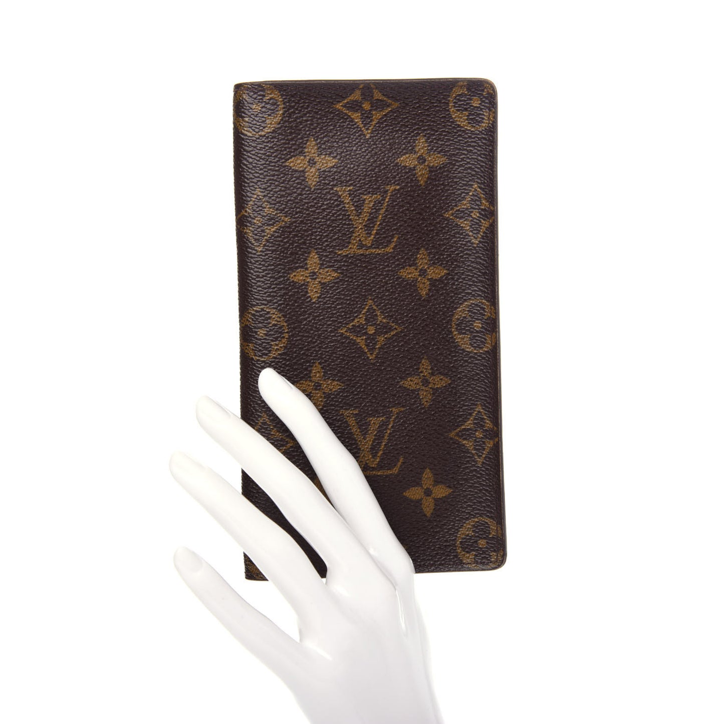 Monogram Porte-Cartes Credit Yen Checkbook Wallet