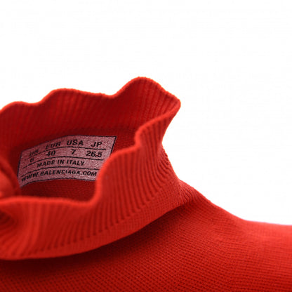 Balenciaga Neoprene Knit Mens Speed Sneakers 40 Rouge 8 of 9