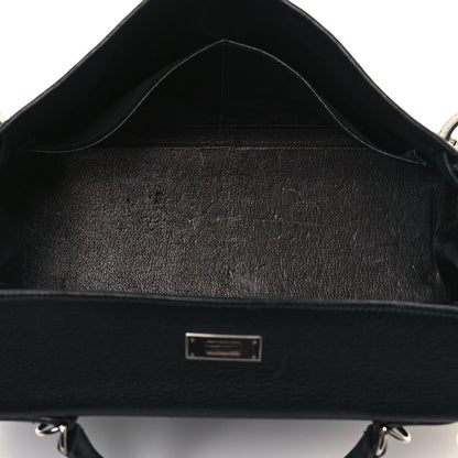 Hermes Taurillon Clemence Kelly Retourne 35 Black 5 of 19